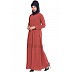 A-line inner abaya- Rust A-line inner abaya- Rust